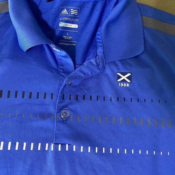 Adidas pure motion Golf Polo Shirt - Picture 4 of 6